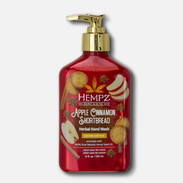 Hempz Apple Cinnamon Shortbread Herbal Moisturizing Hand Wash