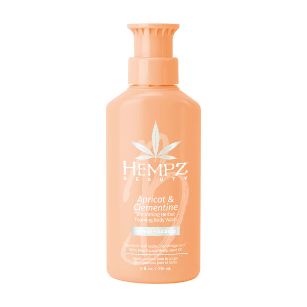 Hempz Apricot & Clementine Smoothing Herbal Foaming Body Wash