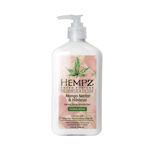 Hempz Fresh Fusions Mango Nectar & Hibiscus Herbal Body Moisturizing Lotion
