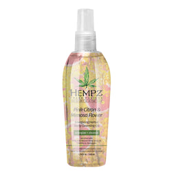 Hempz Fresh Fusions Pink Citron & Mimosa Flower Energizing Herbal Body Cleansing Oil