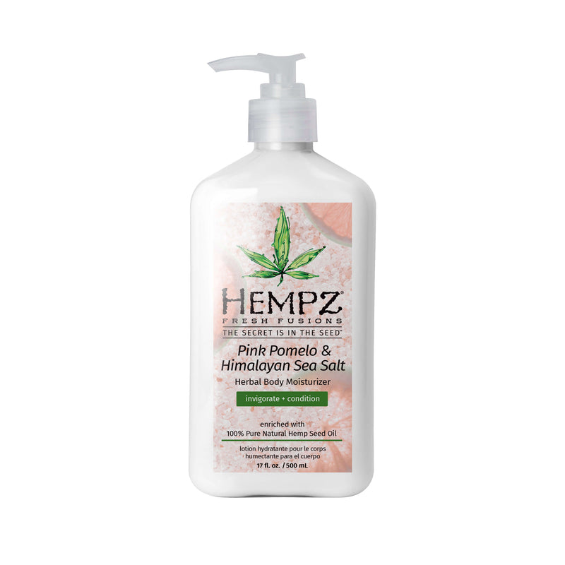 Hempz Fresh Fusions Pink Pomelo & Himalayan Sea Salt Herbal Body Moisturizing Lotion