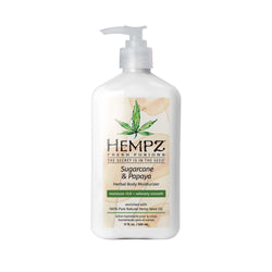 Hempz Fresh Fusions Sugarcane & Papaya Herbal Body Moisturizing Lotion