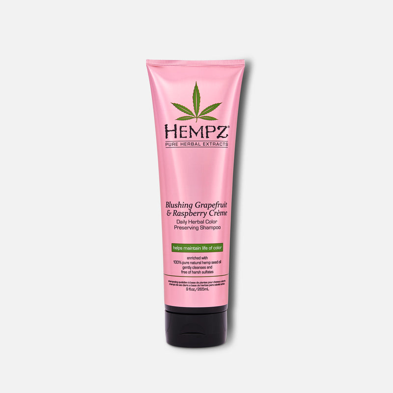 Hempz Blushing Grapefruit & Raspberry Cr√®me Herbal Color Preserving Shampoo 9 fl oz