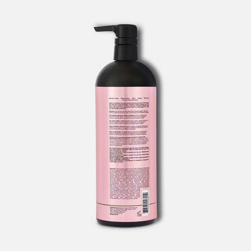 Blushing Grapefruit & Raspberry Creme Herbal Color Preserving Shampoo