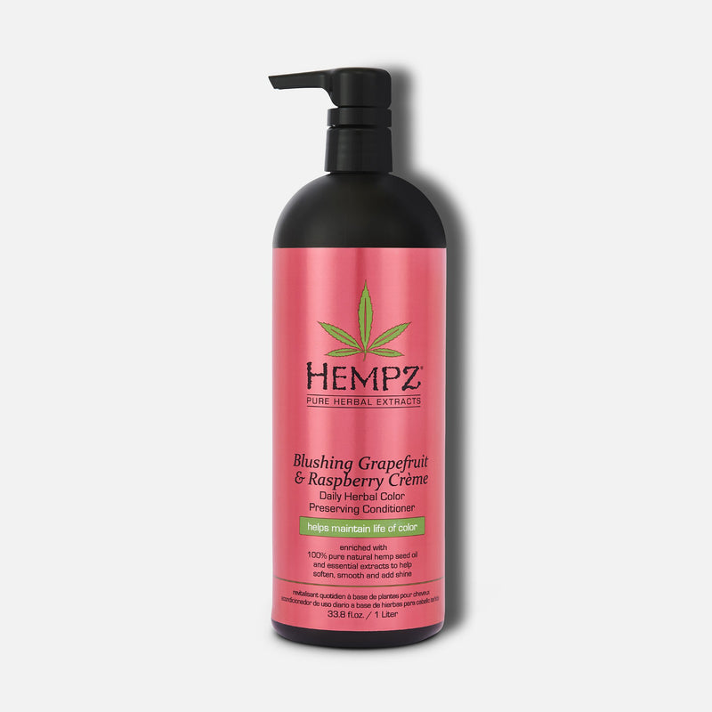 Hempz Blushing Grapefruit & Raspberry Cr√®me Herbal Color Preserving Conditioner 33.8 fl oz