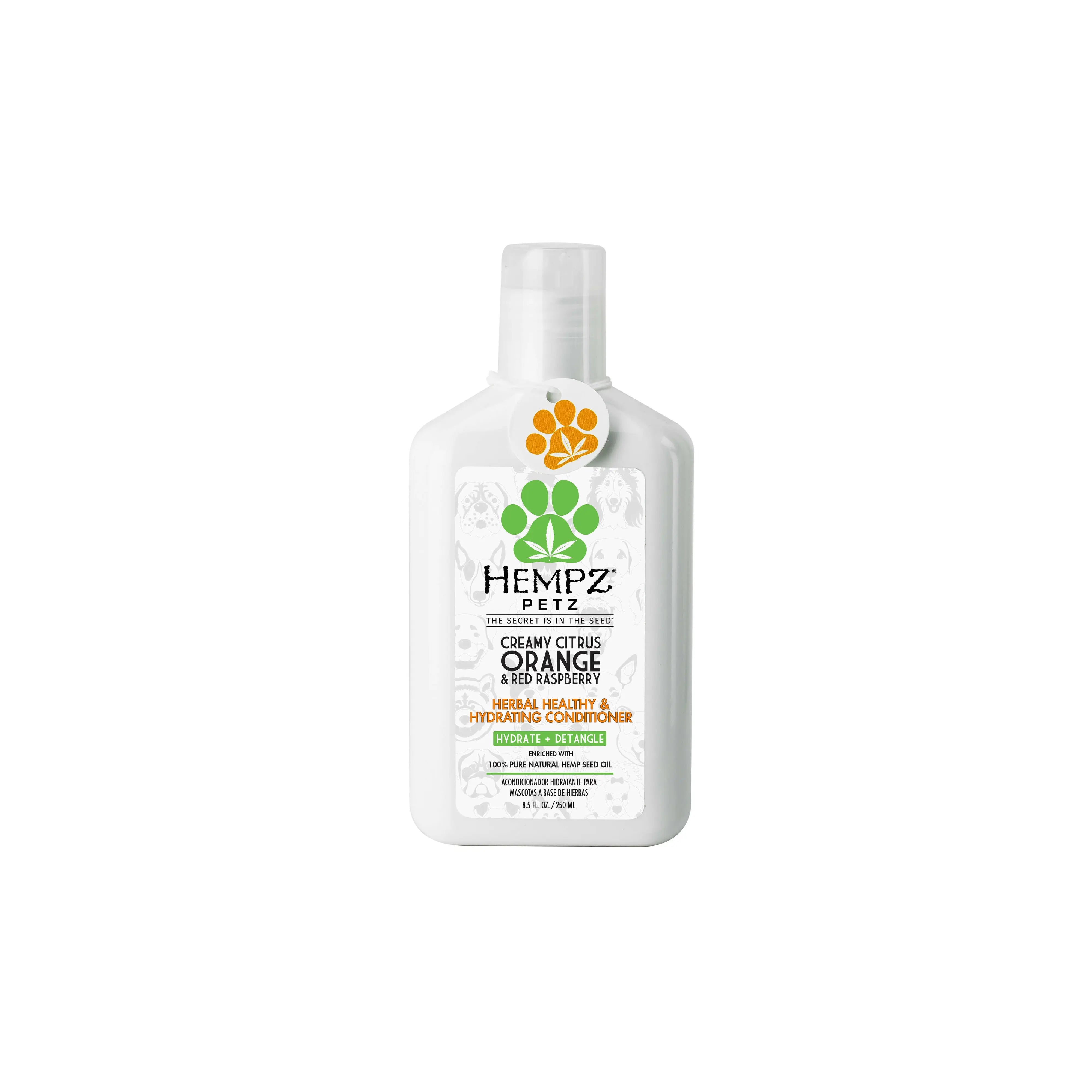 Hempz Petz Creamy Citrus Orange & Red Raspberry Herbal Healthy