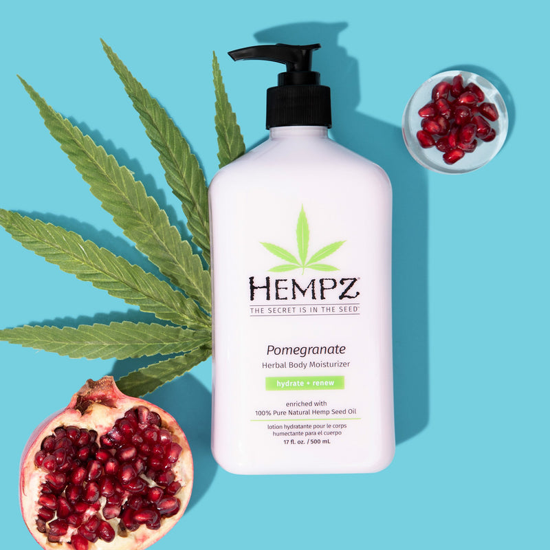 Hempz Pomegranate Moisturizing Body Lotion for Dry Skin