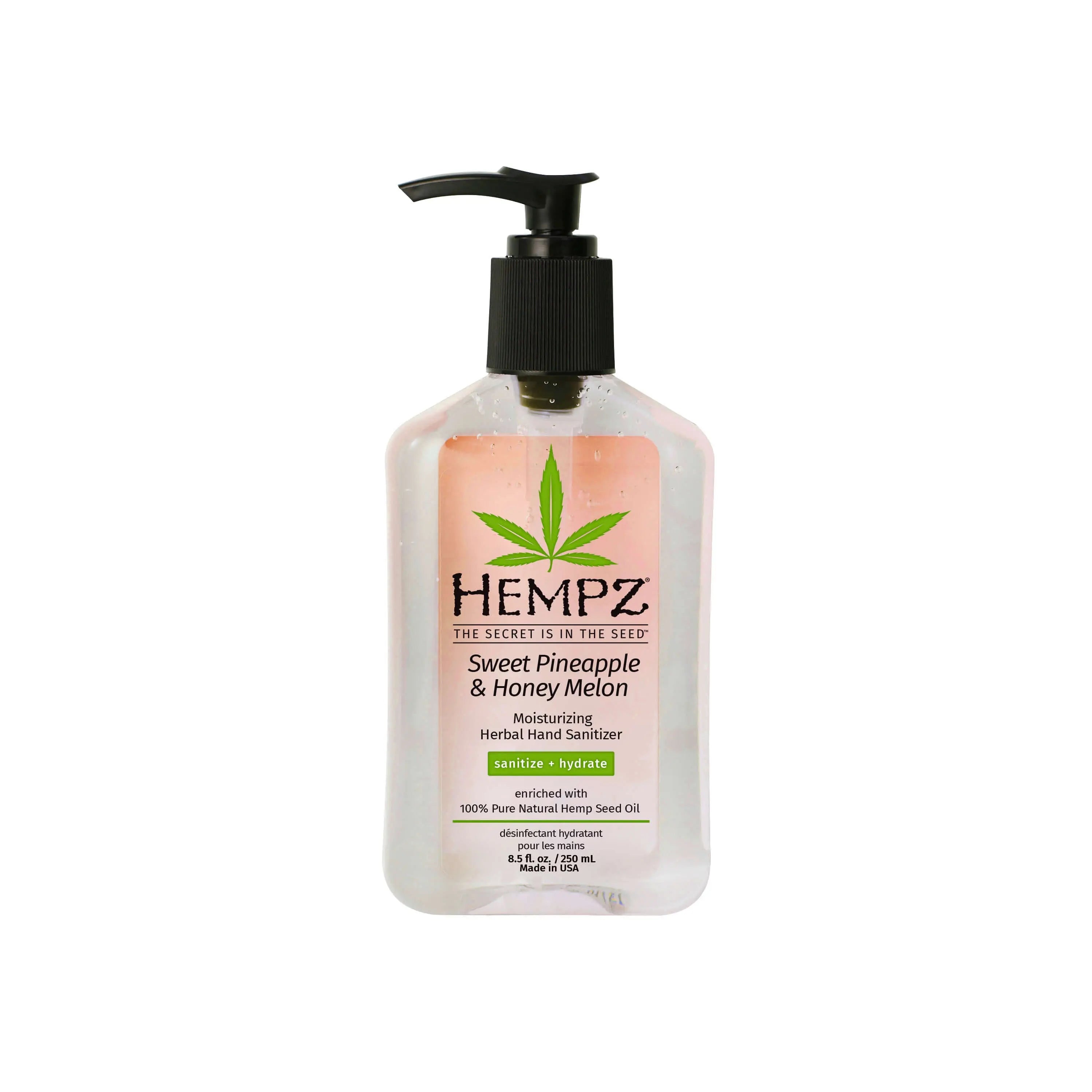 Hempz Sweet Pineapple And Honey Melon Moisturizing Herbal Hand Sanitizer 1711