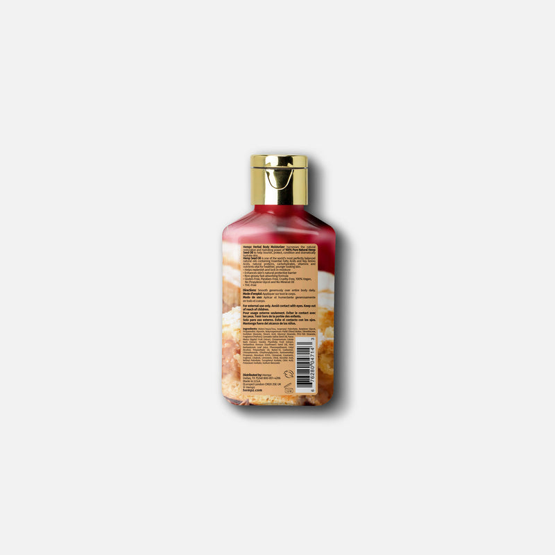 Hempz Travel-Size Apple Cinnamon Shortbread Herbal Body Moisturizing Lotion, Back