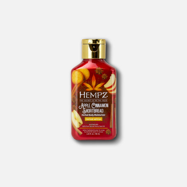 Hempz Travel-Size Apple Cinnamon Shortbread Herbal Body Moisturizing Lotion