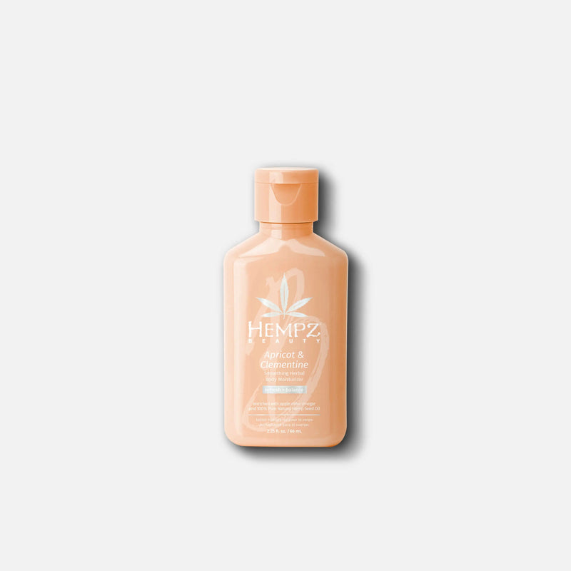 Hempz Travel-Size Apricot & Clementine Smoothing Herbal Body Moisturizing Lotion