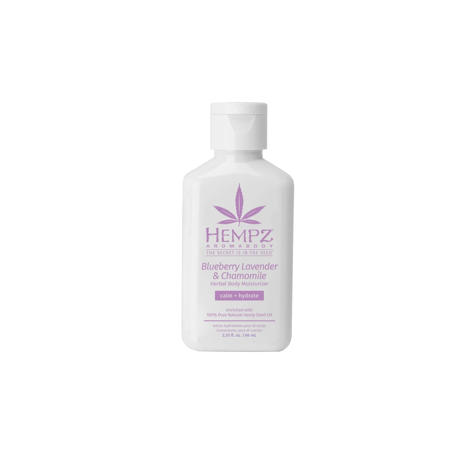 紫苑　ブルーノ2 ローション大容量400ml Hempz AromaBody Blueberry Lavender & Chamomile Herbal Body Moisturizer