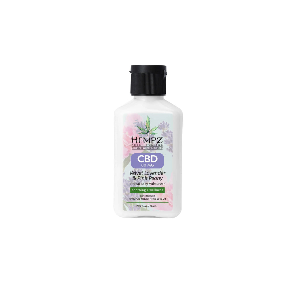 Hempz Travel-Size CBD Fresh Fusions Velvet Lavender & Pink Peony