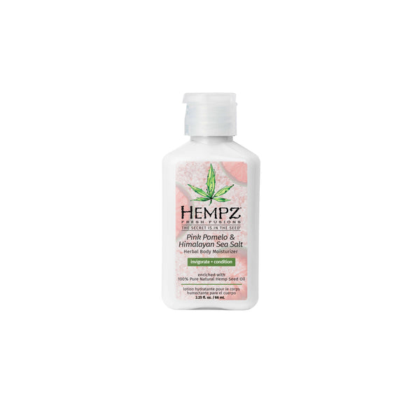 Hempz Travel-Size Fresh Fusions Pink Pomelo & Himalayan Sea Salt Herbal Body Moisturizing Lotion