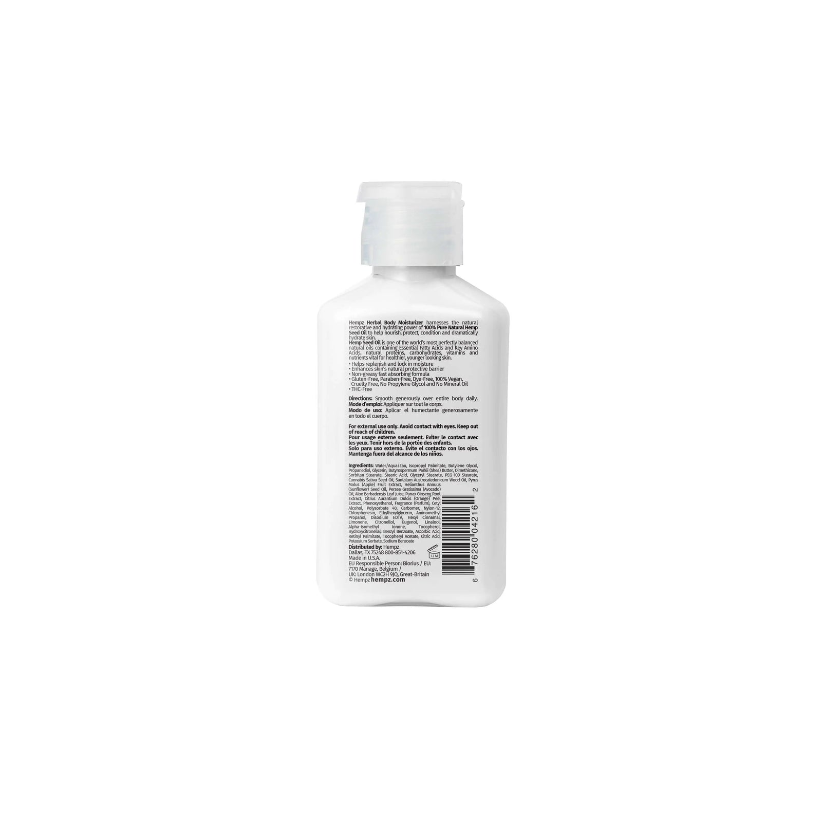 Hempz Fresh Fusions Sandalwood & Apple Herbal Body Moisturizer