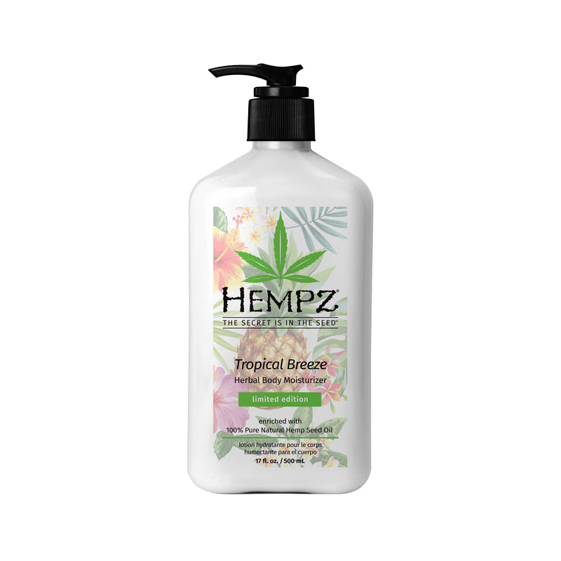 Hempz Tropical Breeze Herbal Body Moisturizing Lotion