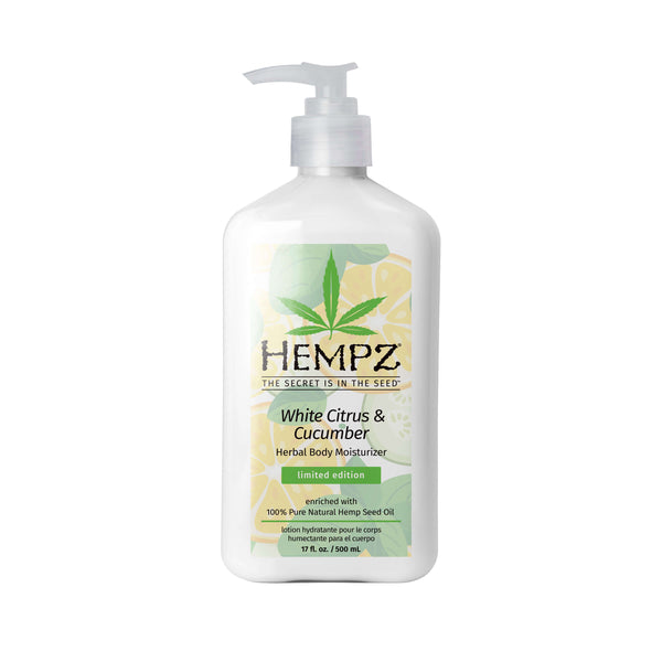 Hempz White Citrus & Cucumber Herbal Body Moisturizing Lotion for Dry Skin